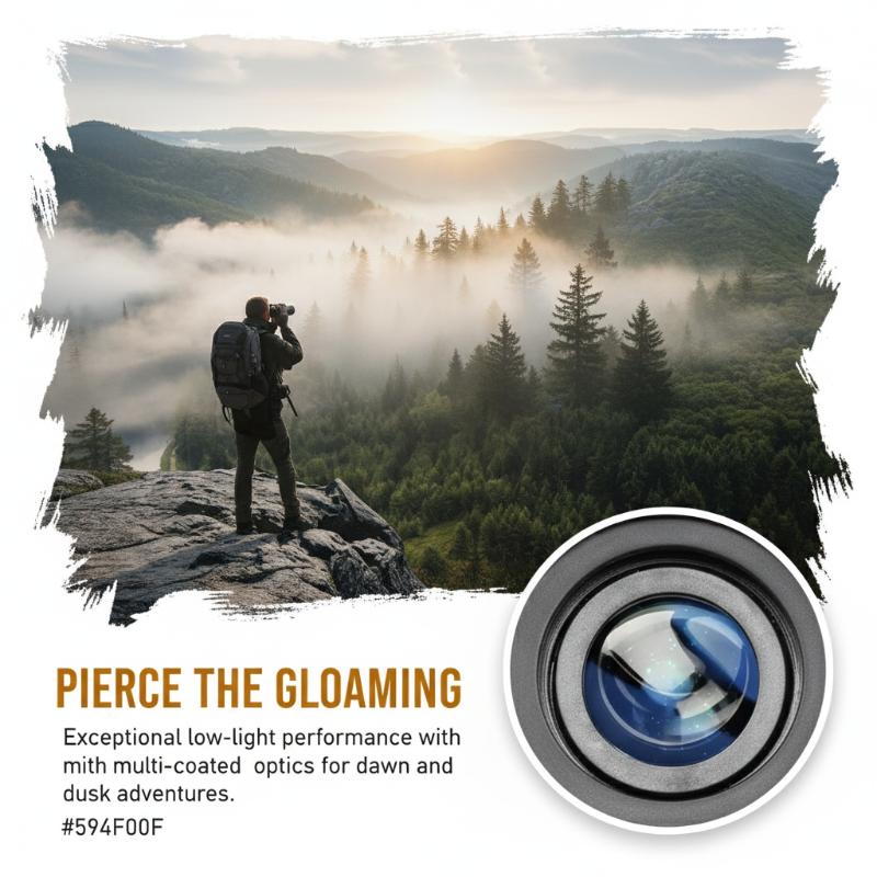 Outdoor Adventure Images - กล้องโทรทรรศน์แบบมือถือ 40x60 มุมมองกว้าง 8000M ภาพคมชัดสำหรับการผจญภัยกลางแจ้ง การเดินป่า