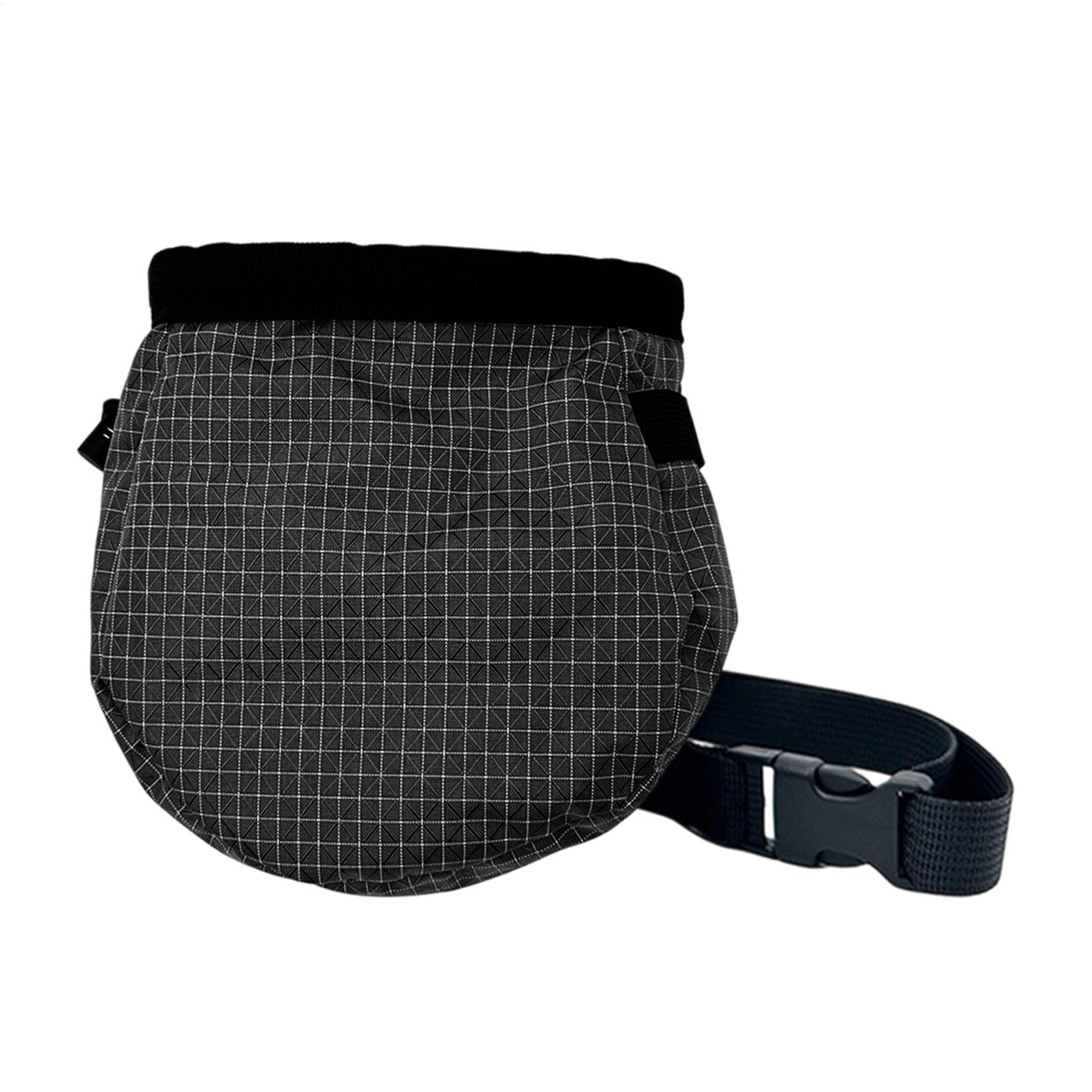 Chalk Bag Bouldering - กระเป๋าใส่แมกนีเซียสำหรับปีนเขาแบบปรับสายได้ กันน้ำ น้ำหนักเบา พกพาสะดวก สำหรับเก็บแมกนีเซียสำหรับปีนหน้าผา