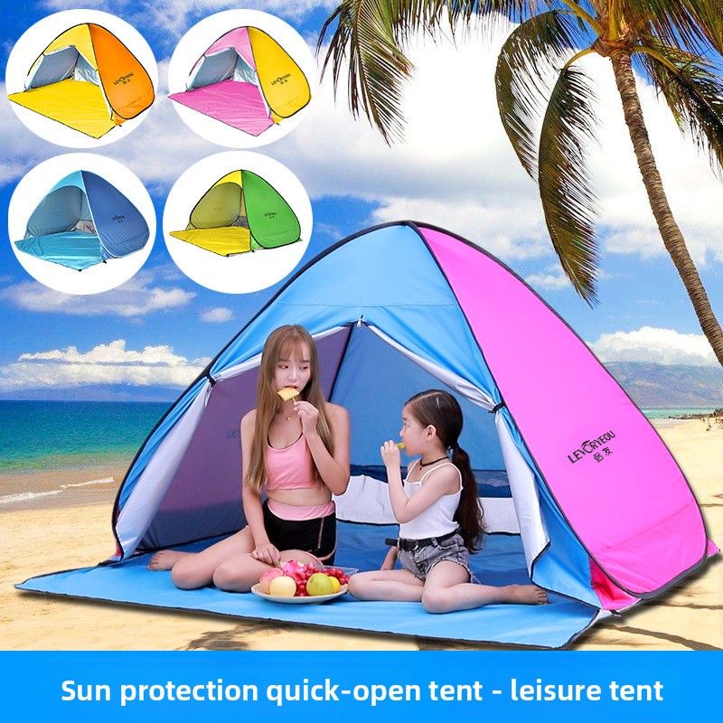 Outdoor Adventure Kids Party - เต็นท์แคมป์ปิ้งสำหรับเด็ก ติดตั้งง่าย พับได้ สำหรับ 3-4 คน