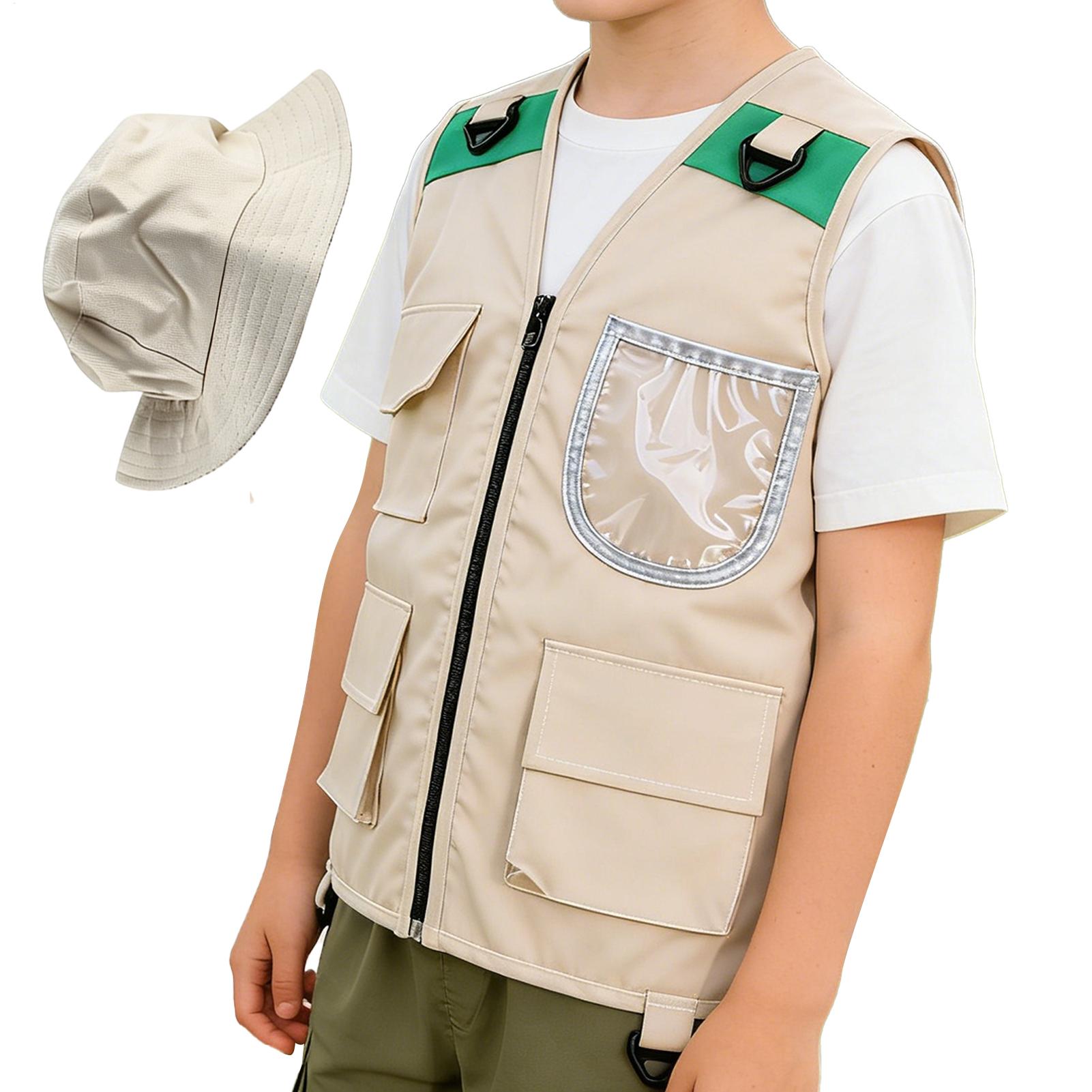 เสื้อกั๊กเด็กสำหรับกิจกรรมกลาง - Outdoor Adventure Logo บทวิจารณ์และราคา