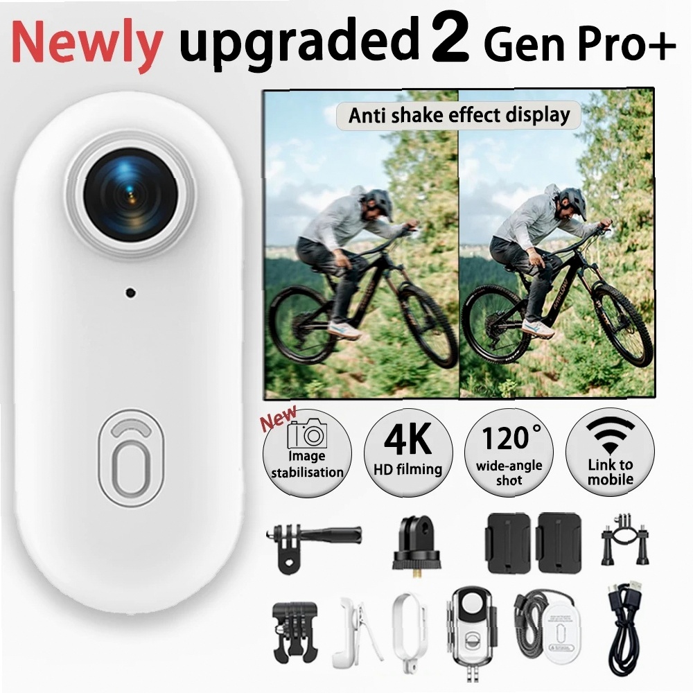 กล้องแอคชั่น 4K กันน้ำ พร้อมชุ - Outdoor Adventure Images บทวิจารณ์และราคา