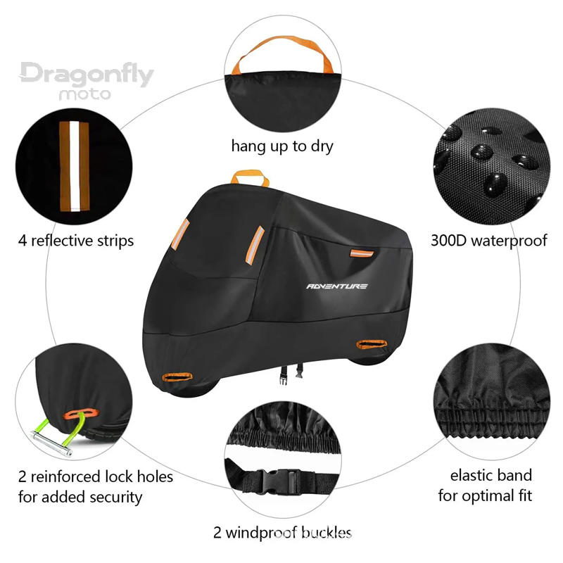 ผจญภัยโลโก้ฝาครอบรถจักรยานยนต์ - Outdoor Adventure Logo บทวิจารณ์และราคา