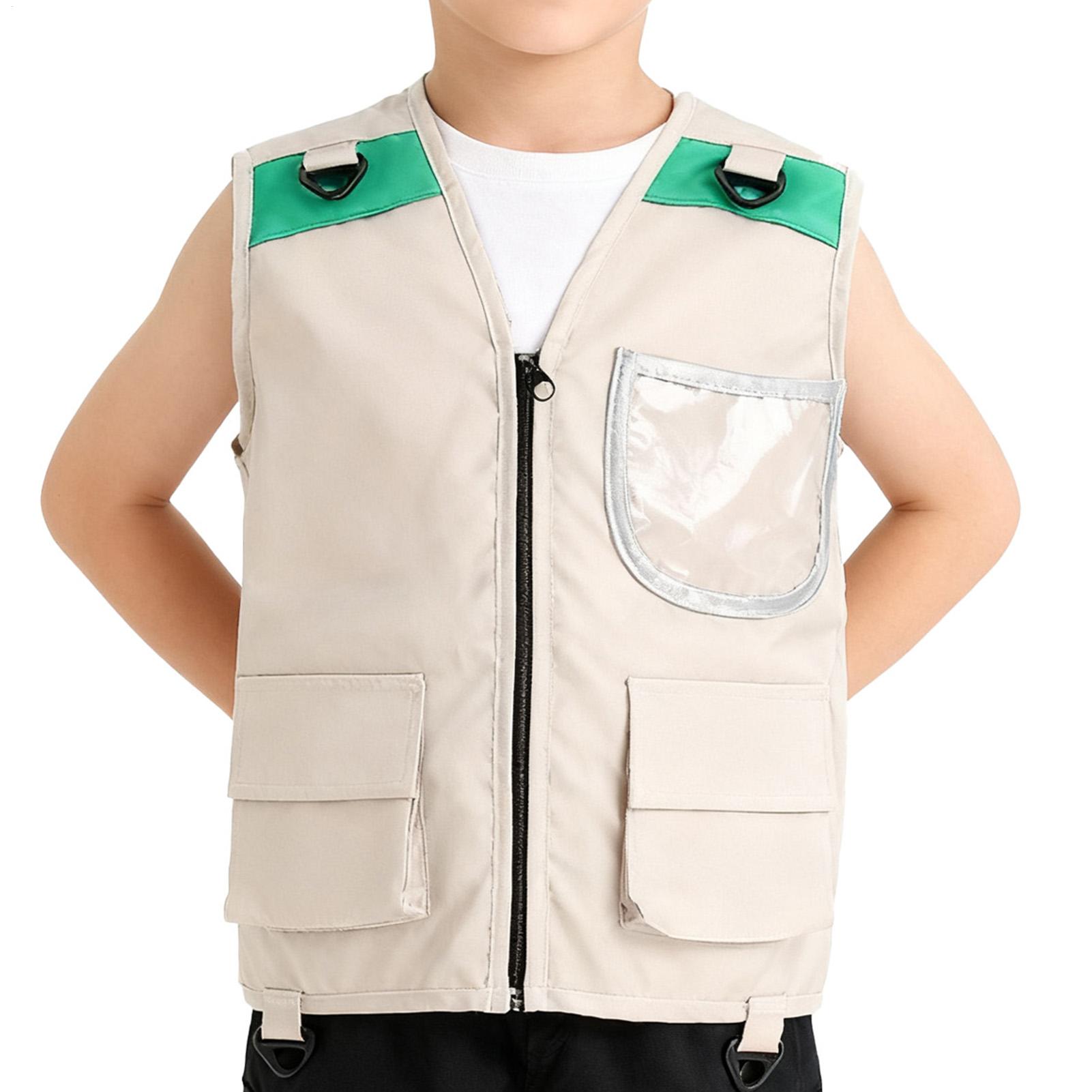 เสื้อกั๊กตกปลา เสื้อกั๊กสำหรับ - Outdoor Adventure Kids Party บทวิจารณ์และราคา