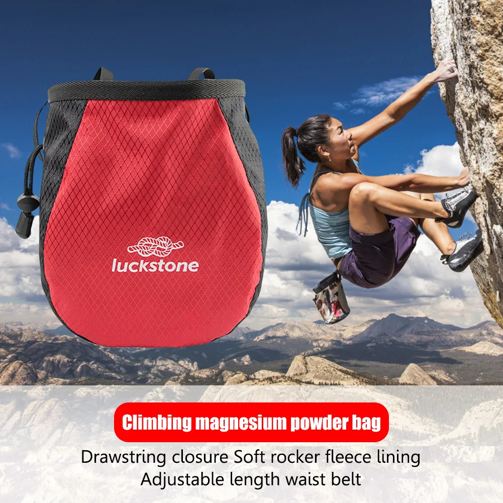 ผงแมกนีเซียมกลางแจ้งกันน้ําชอล - Chalk Bag Bouldering บทวิจารณ์และราคา