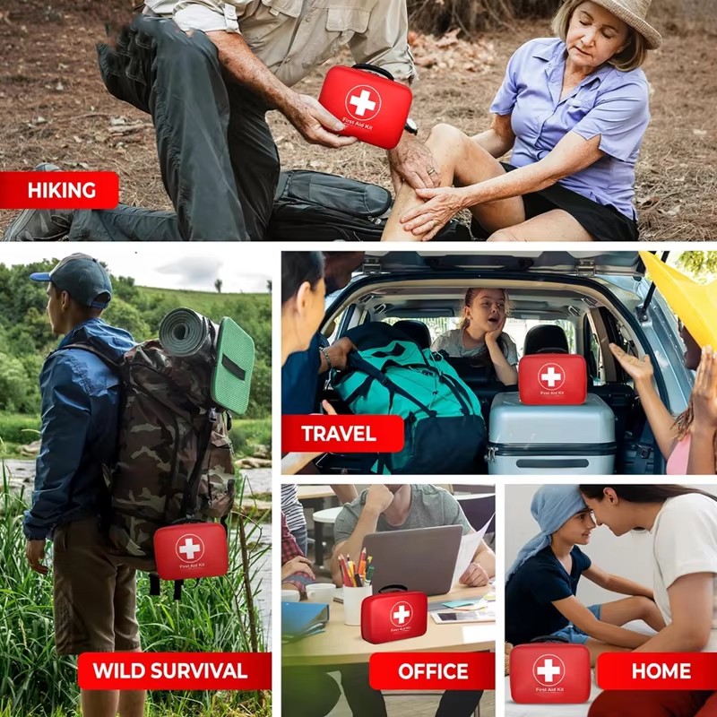 ชุดปฐมพยาบาลแบบพกพาสำหรับการผจ - Outdoor Adventure And Travel บทวิจารณ์และราคา