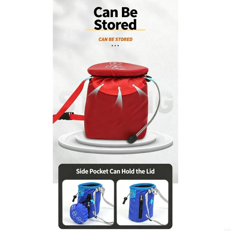 Rock Climbing Grip ชอล์กกระเป๋ - Chalk Bag Bouldering บทวิจารณ์และราคา