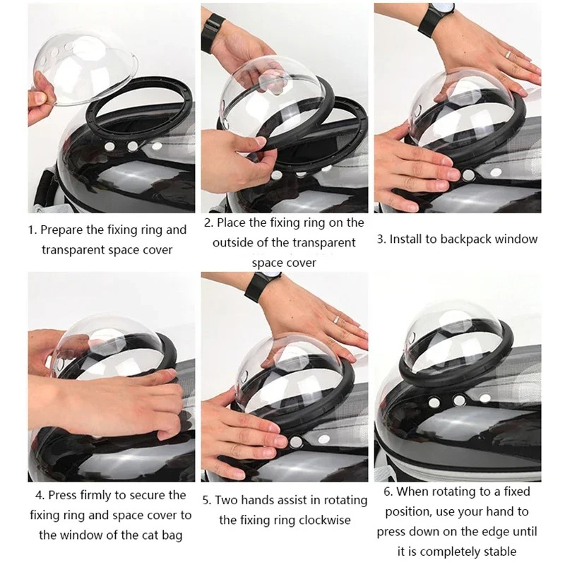 กระเป๋าเป้ใสสำหรับสัตว์เลี้ยง  - Outdoor Adventure And Travel บทวิจารณ์และราคา