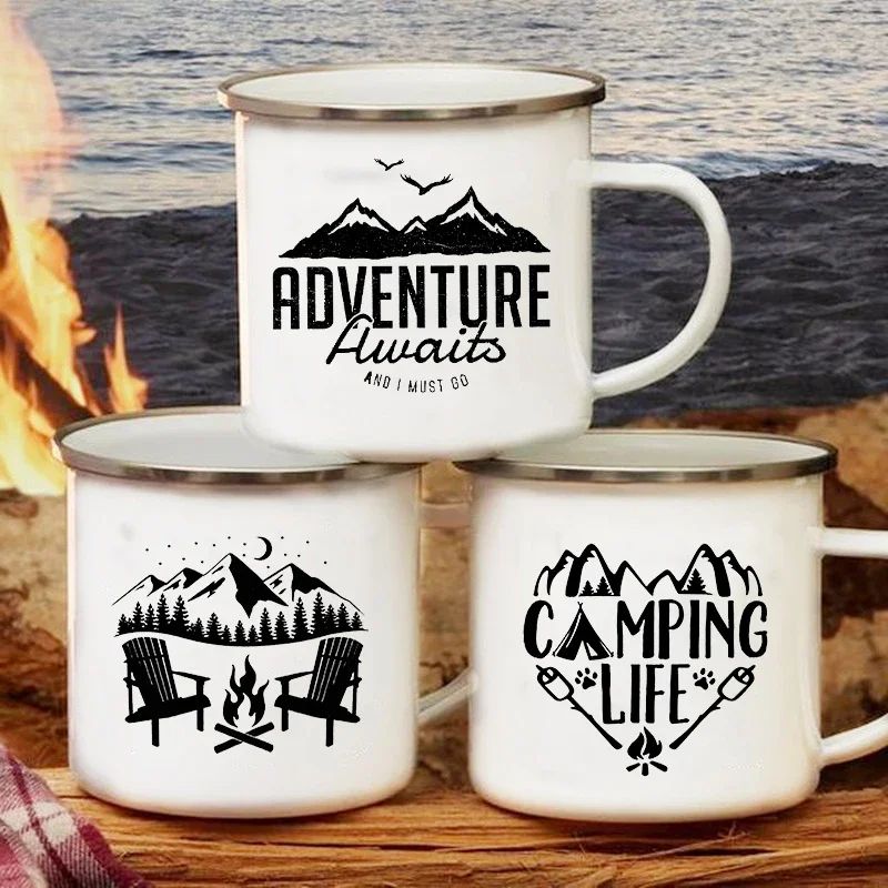 Happy Campers Campfire ถ้วยแก้ - Outdoor Adventure Day บทวิจารณ์และราคา