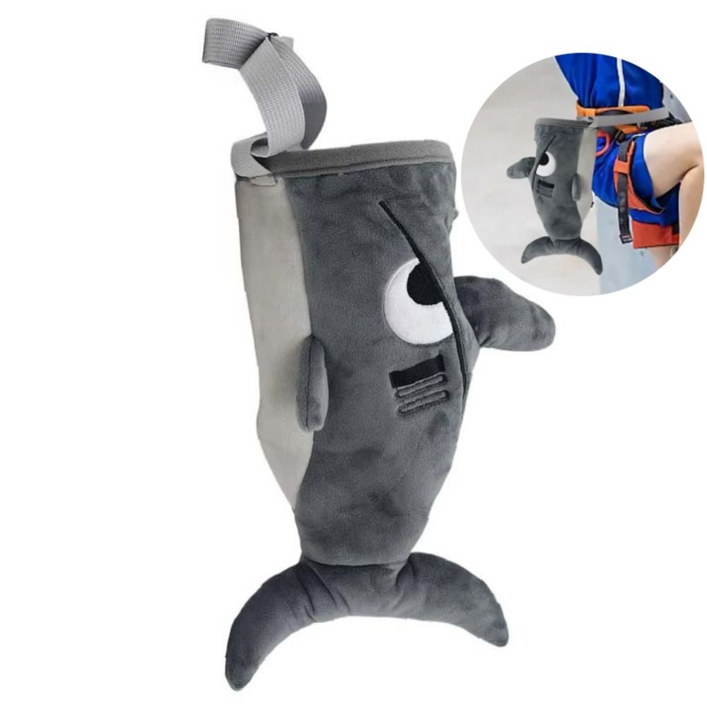 ถุงใส่ชอล์กฟลานเนล รูปฉลาม ของ - Chalk Bag Bouldering บทวิจารณ์และราคา