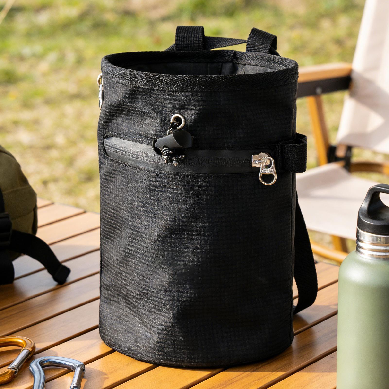 ถุงใส่ชอล์คป้องกันน้ำ สายคาดเอ - Chalk Bag Bouldering บทวิจารณ์และราคา