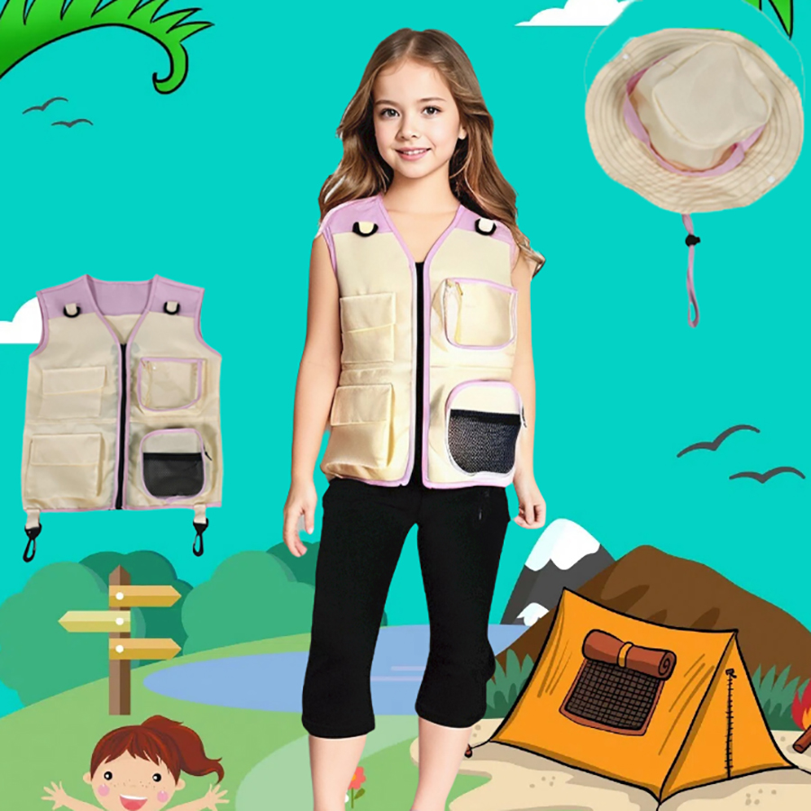 ชุดหมวกนักสำรวจสำหรับเด็ก, ชุด - Outdoor Adventure Kids Party บทวิจารณ์และราคา