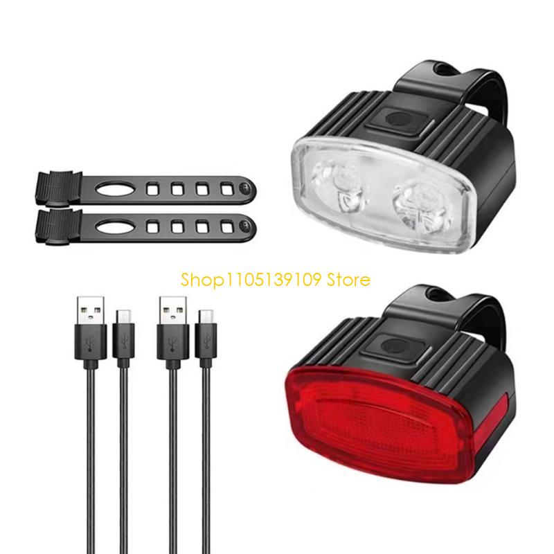 ไฟหน้าจักรยาน LED และไฟท้ายพร้ - Outdoor Adventure Day บทวิจารณ์และราคา