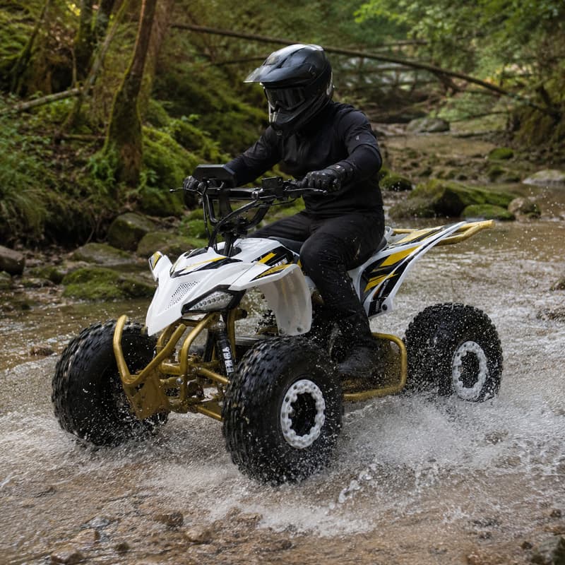 รถเอทีวีสปอร์ตแบบสี่ล้อสำหรับผ - Outdoor Adventure Quad Biking บทวิจารณ์และราคา