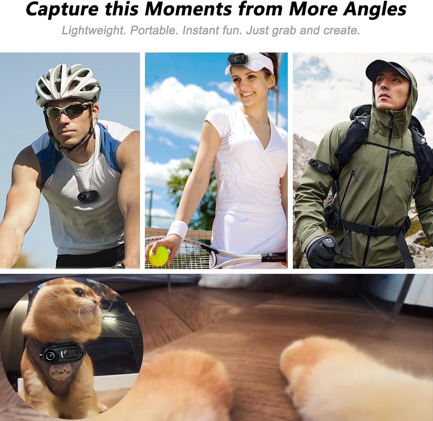 กล้องติดตัวขนาดกะทัดรัด 4K พร้ - Outdoor Adventure Images บทวิจารณ์และราคา