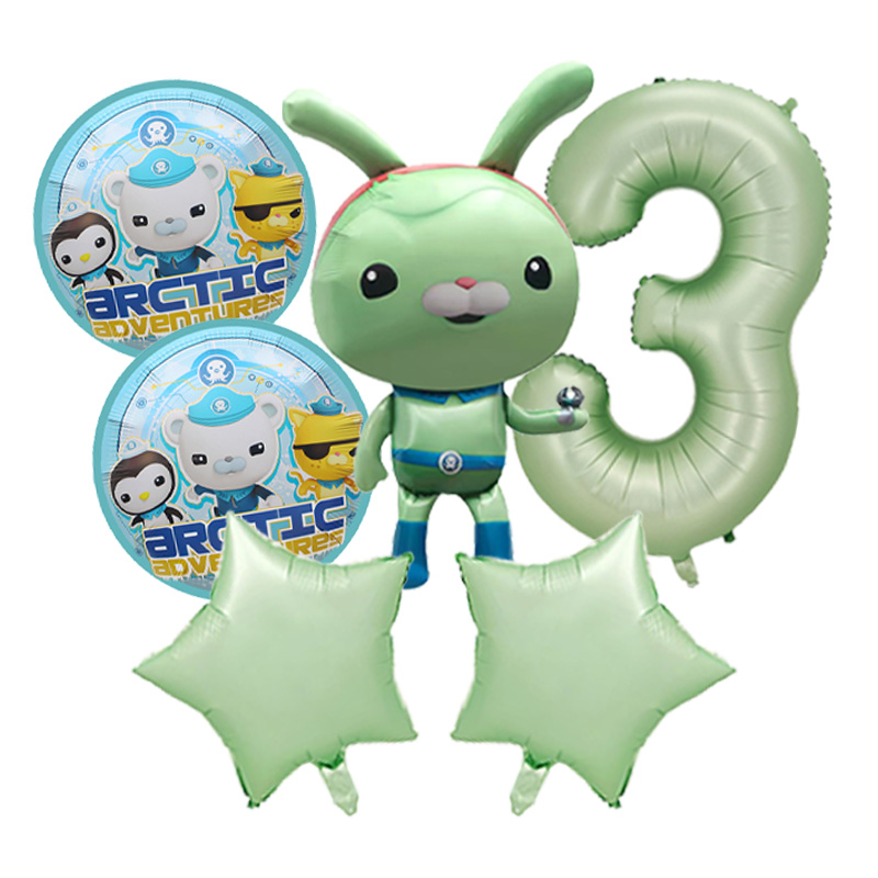 ชุดลูกโป่งฟอยล์ Octonauts การ์ - Outdoor Adventure Kids Party บทวิจารณ์และราคา