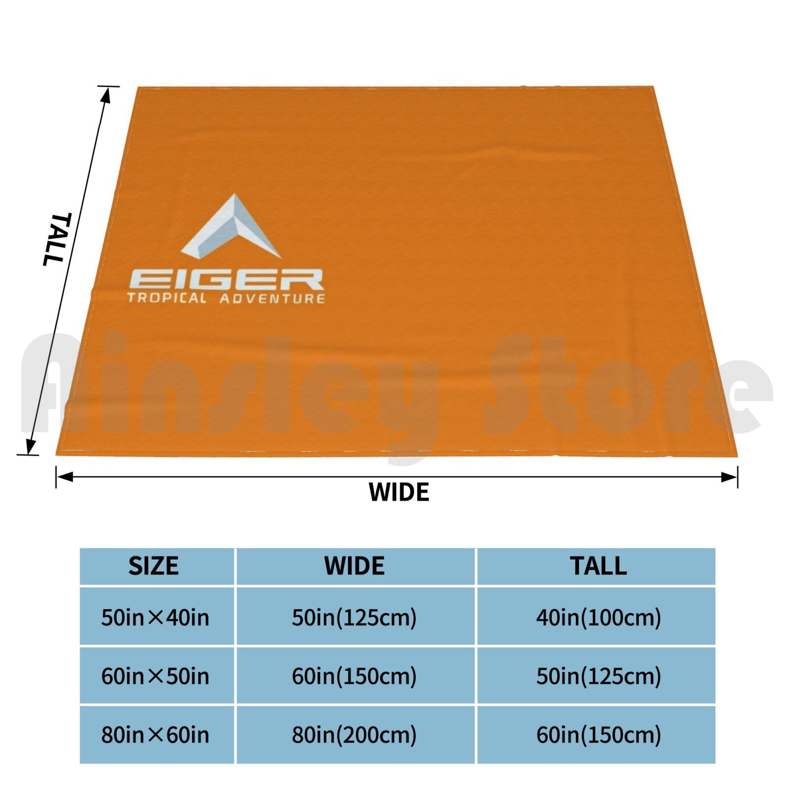 Eiger Tropical Adventure ผ้าห่ - Outdoor Adventure Logo บทวิจารณ์และราคา